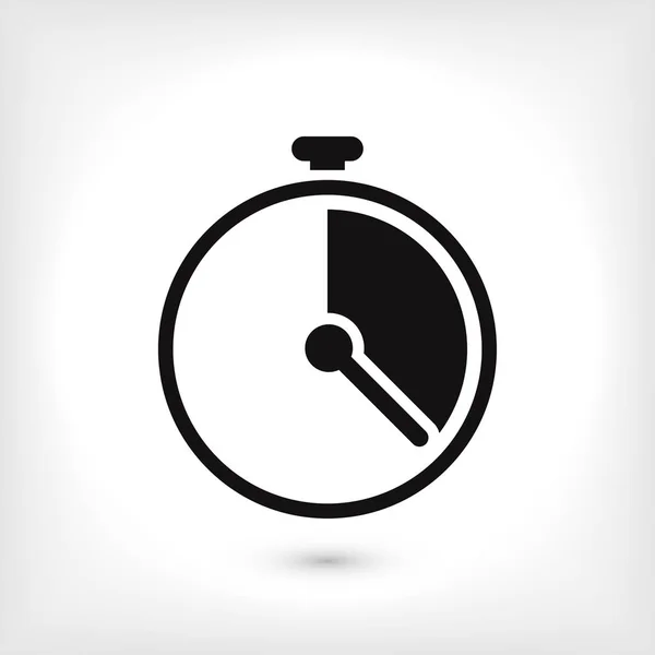 Vecteur icône chronomètre — Image vectorielle