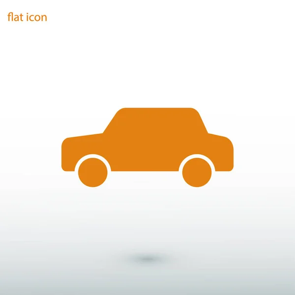 Coche icono vector — Vector de stock