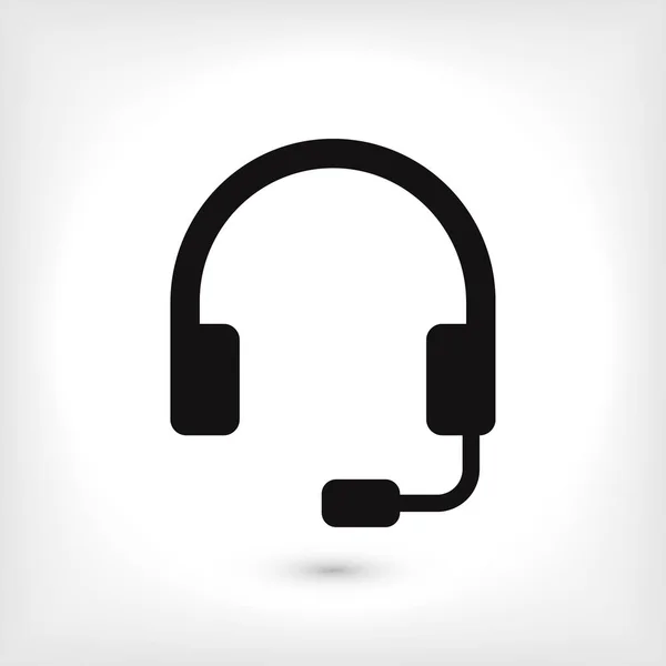 Auriculares icono vector — Archivo Imágenes Vectoriales