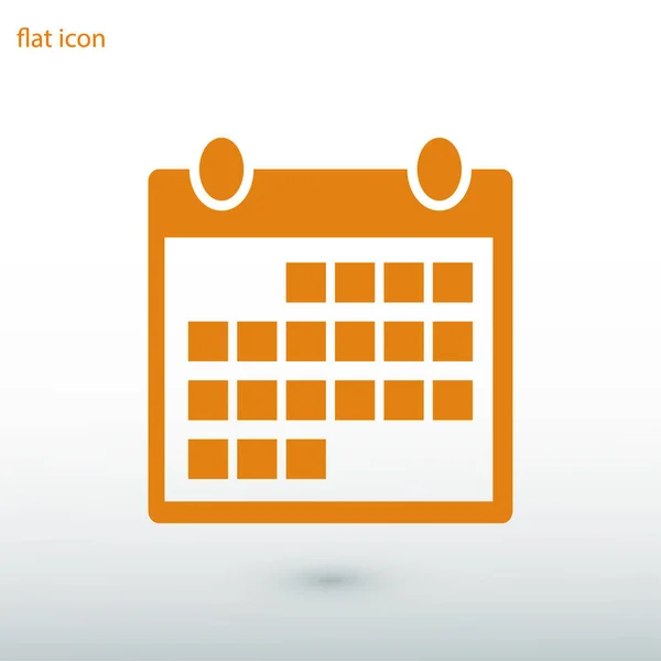 Kalender-Icon-Vektor — Stockvektor