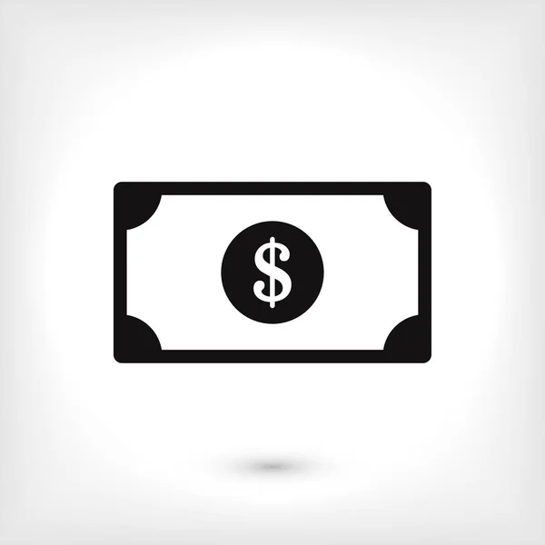 Money icon vector — Stock Vector