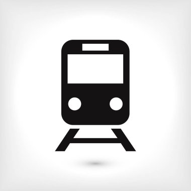 Tren simge vektör