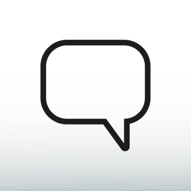 konuşma balonları simgesi