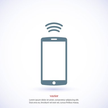 Mobil akıllı telefon simgesi