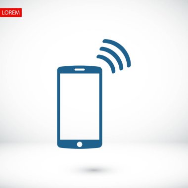 Mobil akıllı telefon simgesi