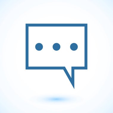 konuşma balonları simgesi