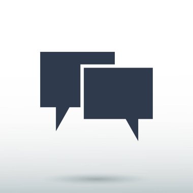 konuşma balonları simgesi