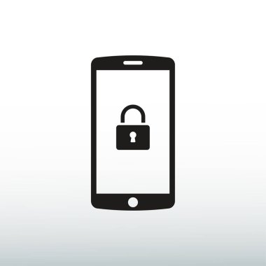 Mobil akıllı telefon simgesi