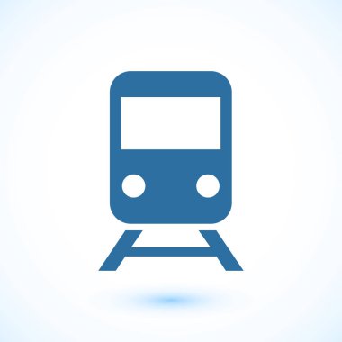 Tren simge vektör
