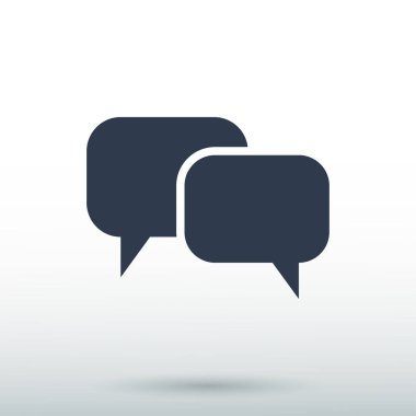 konuşma balonları simgesi