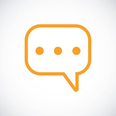 konuşma balonları simgesi