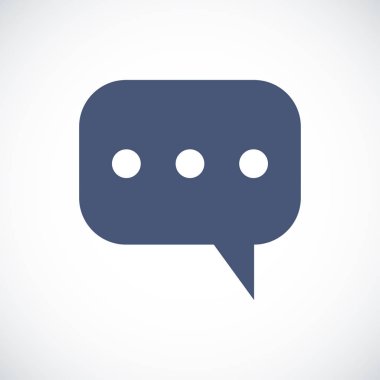 konuşma balonları simgesi