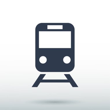Tren simge vektör