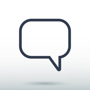 konuşma balonları simgesi