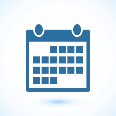 takvim simge vektör