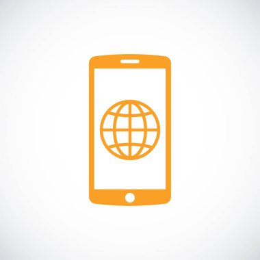 Mobil akıllı telefon simgesi