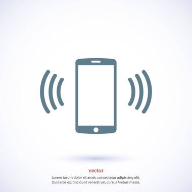 Mobil akıllı telefon simgesi