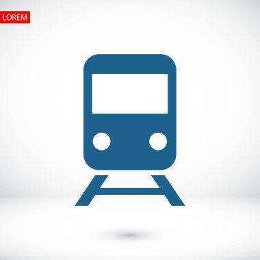Tren simge vektör