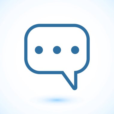 konuşma balonları simgesi