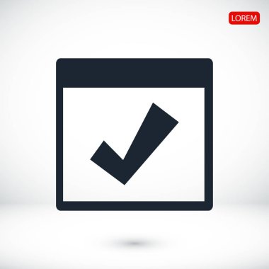 takvim simge vektör