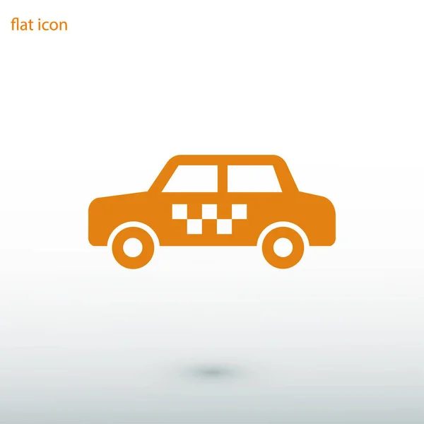 Taxi icône vecteur — Image vectorielle