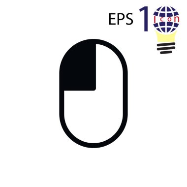  Bilgisayar fare simgesi, hisse senedi vektör çizim düz tasarım styl