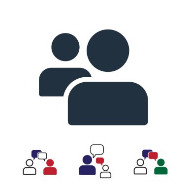 insanlar kutsal kişilerin resmi, hisse senedi vektör çizim düz tasarım stili