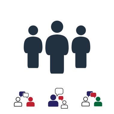 insanlar kutsal kişilerin resmi, hisse senedi vektör çizim düz tasarım stili