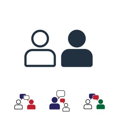 insanlar kutsal kişilerin resmi, hisse senedi vektör çizim düz tasarım stili