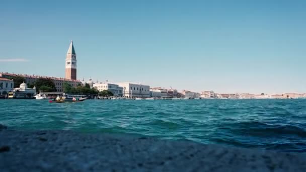 意大利。威尼斯。游戏中时光倒流 — 图库视频影像