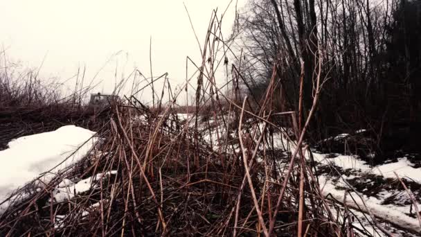 Geländewagen im Schlamm — Stockvideo