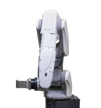 Sanayi robotik kol izole kırpma yolu dahil