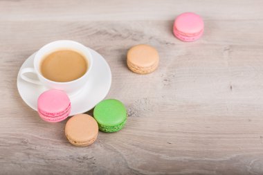 Kahve ve macaron tanımlama bilgisi