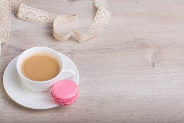 Kahve ve macaron tanımlama bilgisi