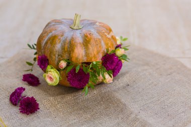 Güzel sonbahar dekorasyonu