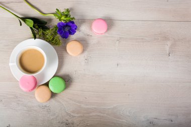 Kahve ve macaron tanımlama bilgisi