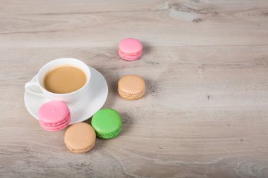 Kahve ve macaron tanımlama bilgisi