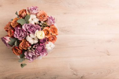 güzel bir buket gül