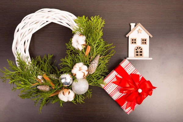 Decoración casera de Navidad — Foto de Stock