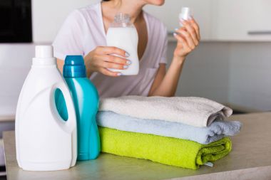 Taze yıkanmış Çamaşırhane