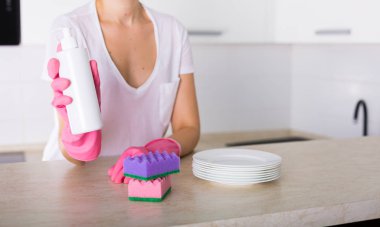 Mutfak temiz yemekler