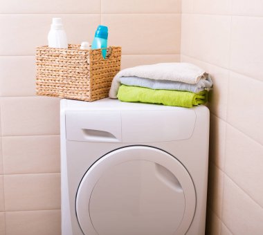 Taze yıkanmış Çamaşırhane