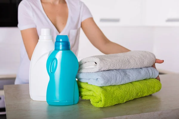 Freshly washed laundry — Stock Photo, Image