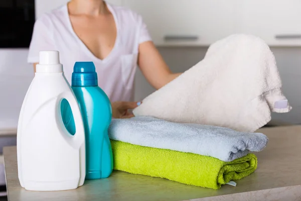 Freshly washed laundry — Stock Photo, Image