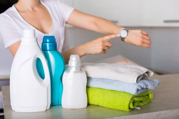 Freshly washed laundry — Stock Photo, Image