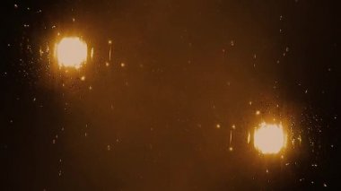 Kara bardağa su damlaları. Sarı arka ışıklar, Yağmur Damlalarını Kapat 