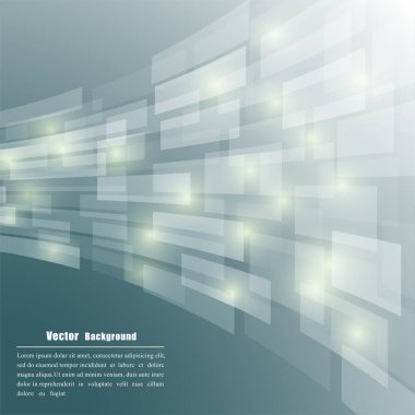 Yumuşak mavi ve parlak ışık ile arka plan