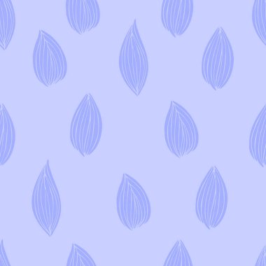 Damla ya da liliac renkli yaprakları ile Seamless Modeli