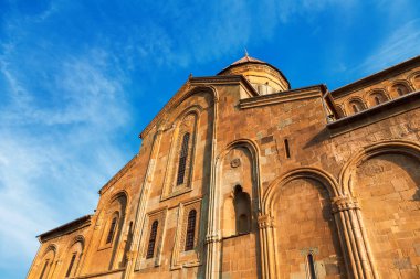 Mtsheta, Gürcistan'daki Svetitskhoveli Ortodoks katedrali