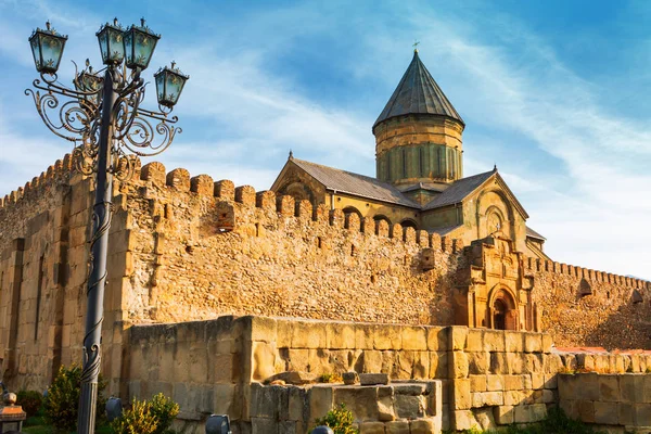 Svetitskhoveli-orthodoxe kathedraal in Mtskheta, Georgië — Stockfoto